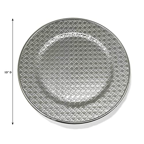Plato decorativo American Atelier 13 pulgadas Pack 4 piezas miniatura 2
