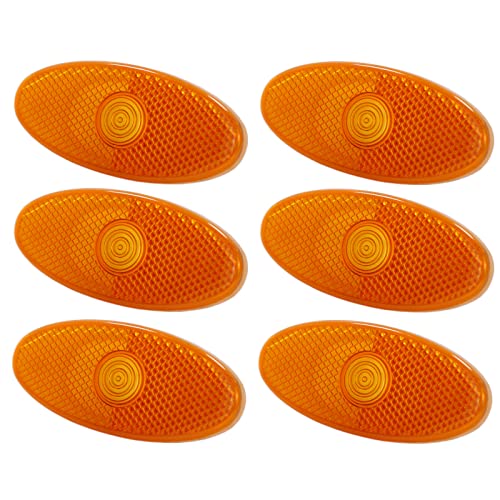 BIAREN 6x Side Marker Indicator Lamp Light Lens Amber For Renault Master Mk3 Vauxhall Movano B Mk2 Nissan NV400 261B00001R 4419475 2618000Q0A