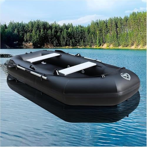 Kayak hinchable, balsa de pesca para 1 persona, soporta hasta 148 kg para aventuras acuáticas en lagos, ríos y mar, ideal para deriva y buceo