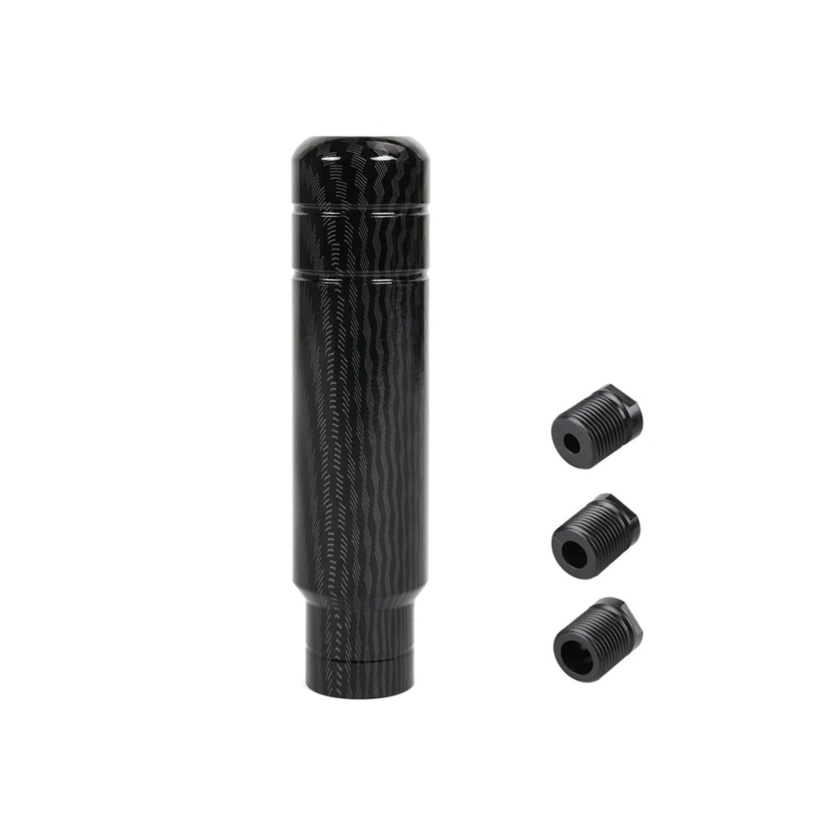 DAJMSUY 13cm Aluminum Car Gear Shift Knob Shifter Lever Head for Universal Manual Transmission Car Gear Shift(Carbon Fibre)