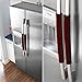 OUGAR8 Refrigerator Door Handle Covers,Keep Your Kitchen Appliance Clean from Smudges, Fingertips, Drips, &Food Stains, Perfect for Dishwashers(Dark Red,Burgundy)