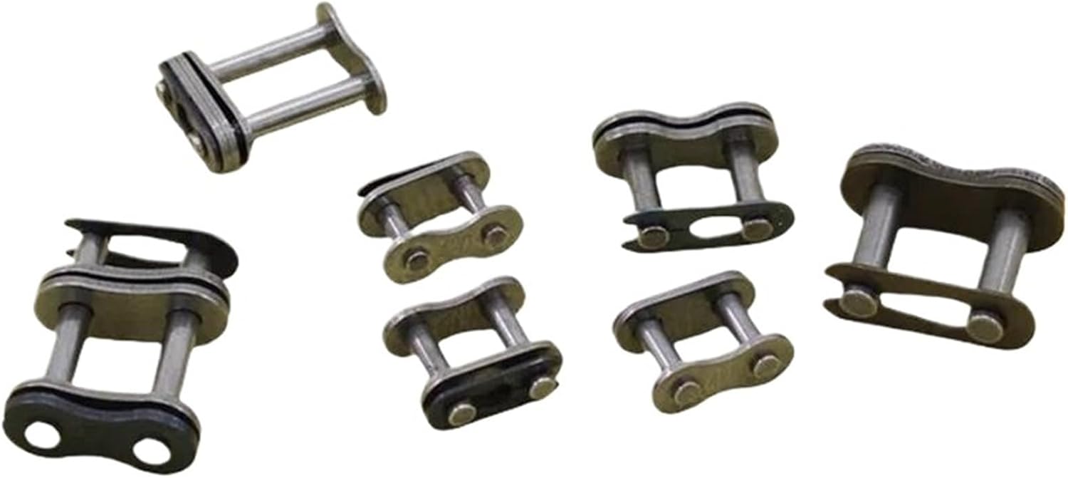 Master Link 20pcs Motorcycle Chain Card 420 428 Thickened Connecting Shackle Universal(428)