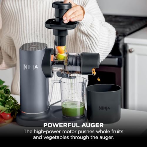 Ninja Cold Press Juicer Machine with 700ml Jug & 1.1L Pulp Container