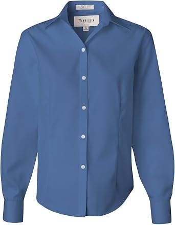 Van Heusen - Womens Non-Iron Pinpoint Oxford Shirt - 13V0144