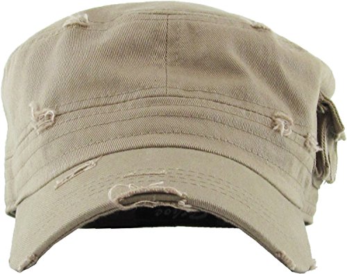 Image of KB-Ethos Cadet Army Cap Basic Everyday Military Style Hat (Now with STASH Pocket Version Available)