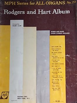 Unknown Binding Rodgers and Hart Album (MPH Series for All Organs, No 20) Book