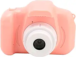 Câmera Digital Infantil com 5 Mini Jogos, Tela LCD, Slot para Cartão Micro SD 32GB, Fotos e Vídeos em HD, Design Portátil e Resistente – Presente Criativo para Crianças