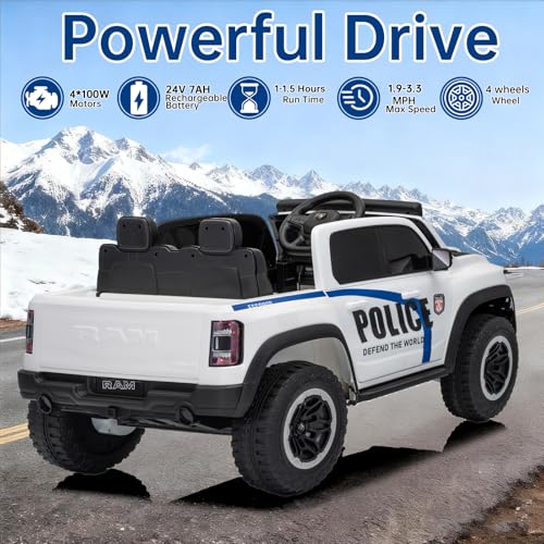 Image of 4WD UTV 24V Ride On Toys for Big Kids Ride On 2 Seater Ride On Toys Kids