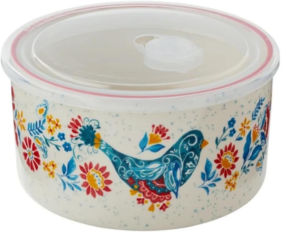 Mazie Round Ceramic Nesting Bowls, 6-Piece– Multi-Color