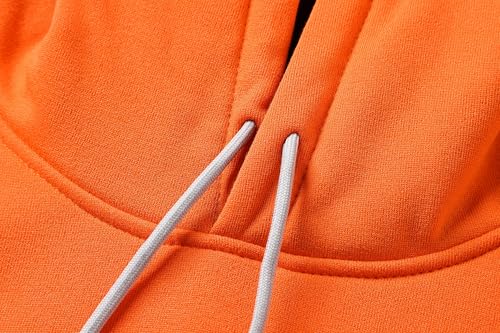 Men's Spring and Autumn Color blocked Hoodie Long Sleeve Casual Outdoor Casual Sports Walking with Pocket Sports Shirt3