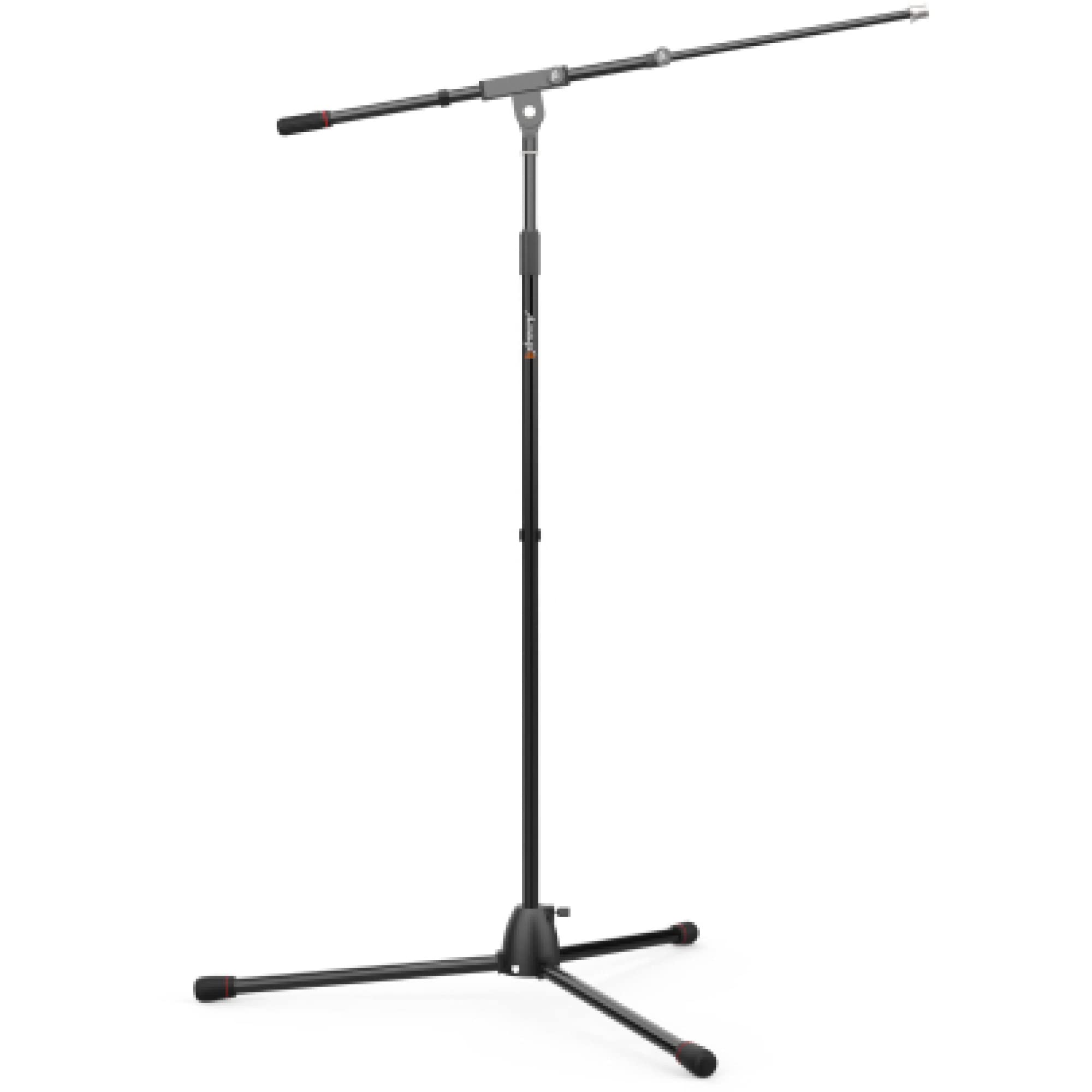 Audibax Ayra MS-10 Plus - Supporto per Microfono da Pavimento - Supporto pPessionale Regolabile con Asta - Include Borsa per il Trasporto e Cavo XLR da 3 Metri - Supporto per Microfono con Base