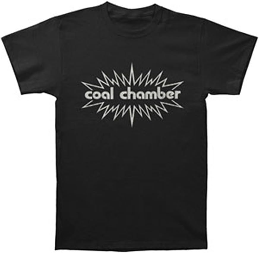 Coal Chamber Men's Burst Logo T-Shirt Large Black