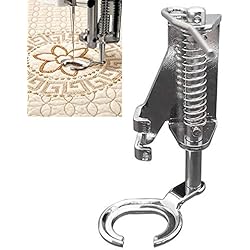 Discos De Bordado Singer CKPSMS Marca - # 4021L-OT 1piezas DARNING ABIERTO MOVIMIENTO DE PIE DE BORDADO PIE PARA EL Kenmore Brother Elna Singer White