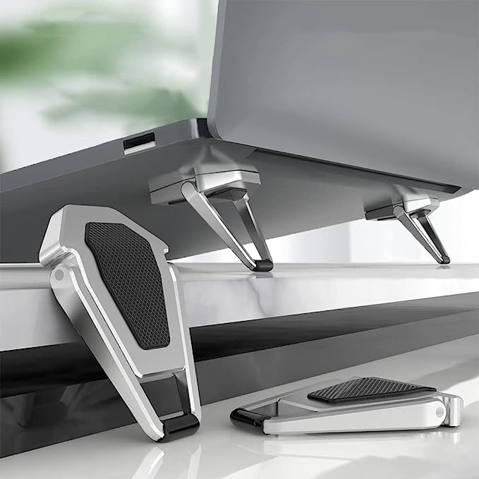 See full amazon price history chart for Florisca Portable Invisible Laptop Riser Stand | Mini Aluminum Cooling Pad, Lightweight Laptop Desk Stand for MacBook, Lenovo, Dell, HP & Other Laptops pack of 2 Florisca Portable Invisible Laptop Riser Stand | Mini Aluminum Cooling Pad, Lightweight Laptop Desk Stand for MacBook, Lenovo, Dell, HP & Other Laptops pack of 2 (B0CBFMB1BH) Amazon Price History, Amazon Price Tracker