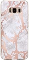 Vista 9 de VELVET CAVIAR Funda compatible con Samsung Galaxy S8 para niñas y mujeres, bonitas fundas protectoras para teléfonos (mármol negro)