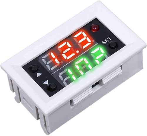 Miniatura 6 de Taidacent 2 unids 12V 20A Relé Temporización Retraso Repetición Ciclo Temporizador Relé Pantalla LED Dual Digital Temporizador Relé Interruptor de