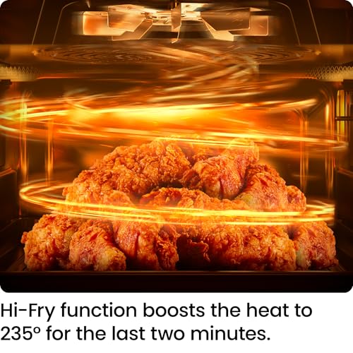 Chefman Air Fryer – 3.75L Compact Airfryer for Quick, Easy Meals, Features Hi-Fry Technology for Extra Crisp, Easy-View Window, Touch Controls with 4 Presets, Nonstick & Dishwasher Safe Basket - Black - Image 5