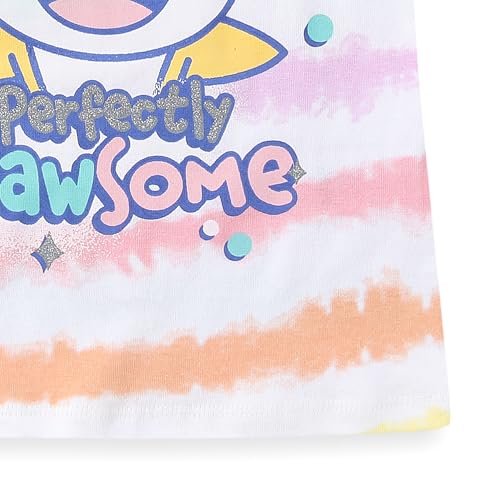Image of Nickelodeon Baby Shark Girls 2-Piece Tank Top and Bike Shorts Set for Toddlers