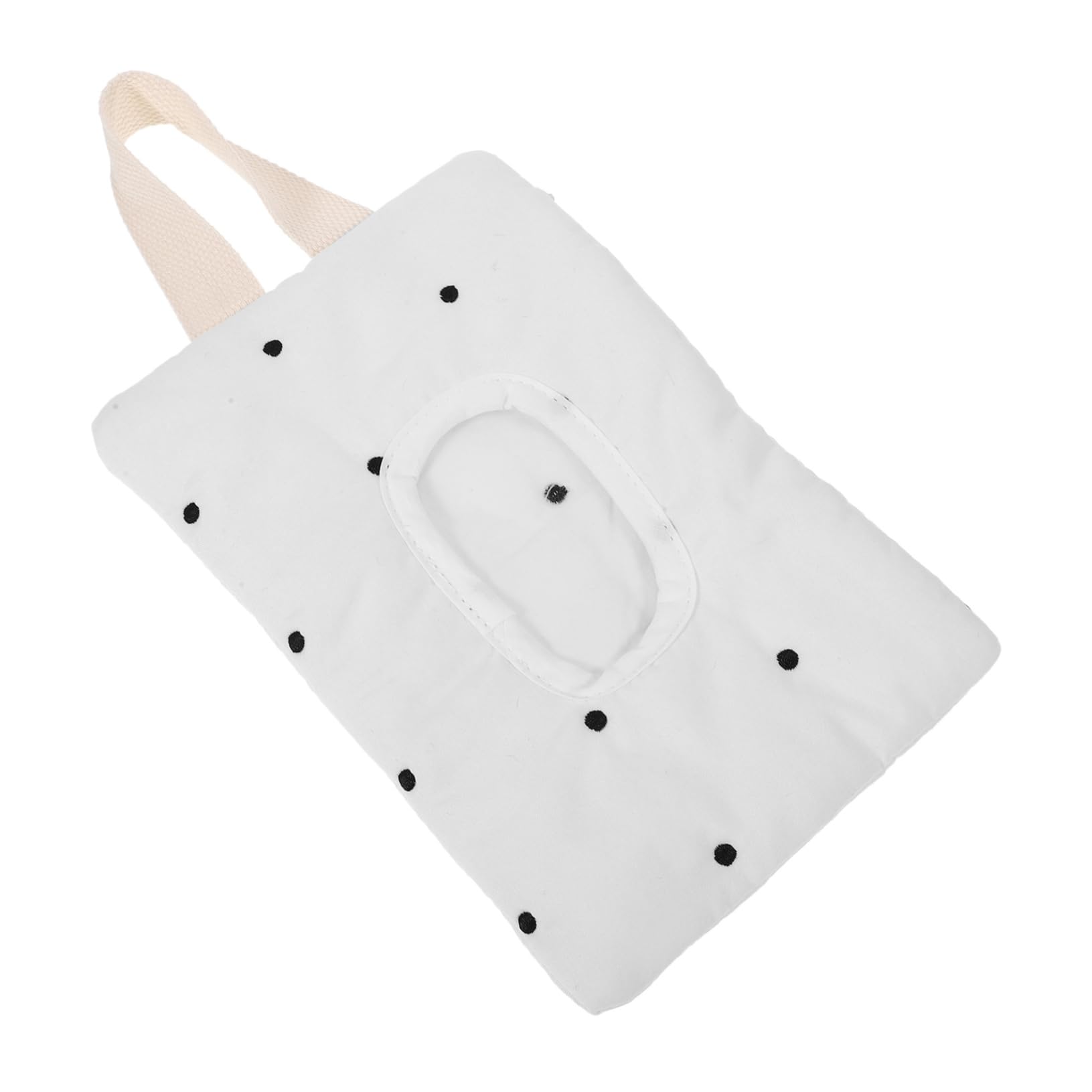 Abaodam 5 Stück Feuchttücherpackung aufbewahrungstasche pflegeprodukte Mülltonne Serviettenetui Handtuch Reise-Behälter für Babytücher Tragbare Tasche für Feuchttücher Baumwolle Beige