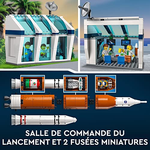 LEGO City 60351 La base de lancement de la fusée - vue 10