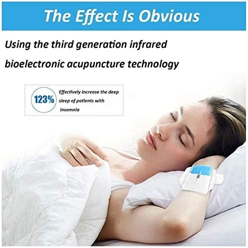 Vista 4 de Sleep Connection - Tapón de ronquido, pulsera antironquidos, dispositivos de pulsera antirronquidos infrarrojos, conexión para dormir, solución