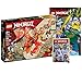 Produktbild Lego Set - Ninjago Kais Feuerdrache EVO 71762 + Ninjago Comic Heft Nr. 47 inklusive Minifigur EIS-Samurai und Sammelkarten