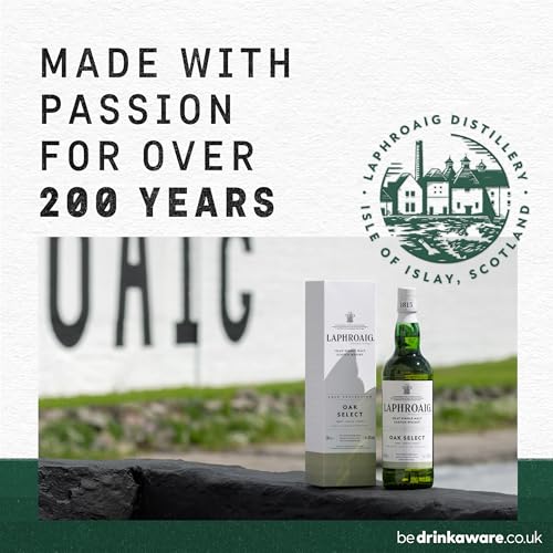 Laphroaig Select | Islay Single Malt Scotch Whisky | mit Geschenkverpackung | sanfter Torfrauch mit süßlichen Noten | 40% Vol | 700ml ( Die Geschenkverpackung kann variieren)