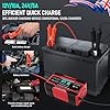 10-Amp Car Battery Charger, 12V/24V Smart Fully Automatic Battery Maintainer Charger with 7-Stage Charging and LCD Screen, Pulse Repair for Lead Acid, AGM, GEL, SLA, WET Batteries #1