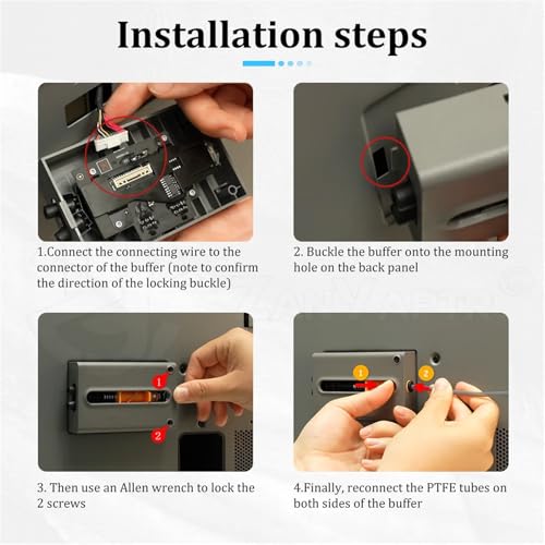 Lien P2S stable par tampon d'alimentation AMS pour vos longues sessions d'impression 3D