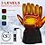 SVPRO Thinsulate Electric Heated Work Gloves with Rechargeable li-ion Battery Heated for Men and Women Touchscreen Warm Thermal Soft Lining