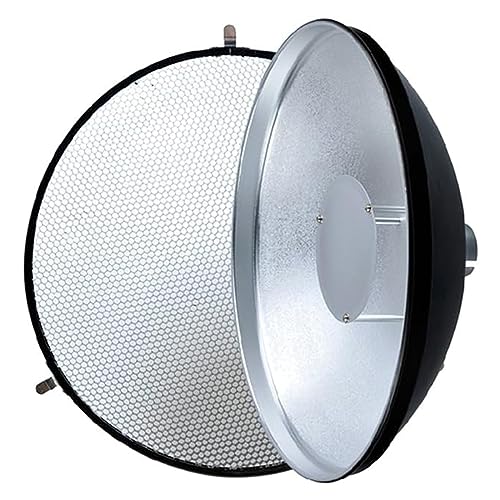 Ldbuejiaja Professional Grid Diffuser Beauty Dish Achieves Precisions Lighting Control & Add Artistic Flairs to Your Photos Modifiers