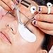 Produktbild 60 Blatt / 360pcsEinweg Eyelash Glue Holder Pallet Wasserdichte Eyelash Extension Glue Pad Repair Patches Sticker, 5cm