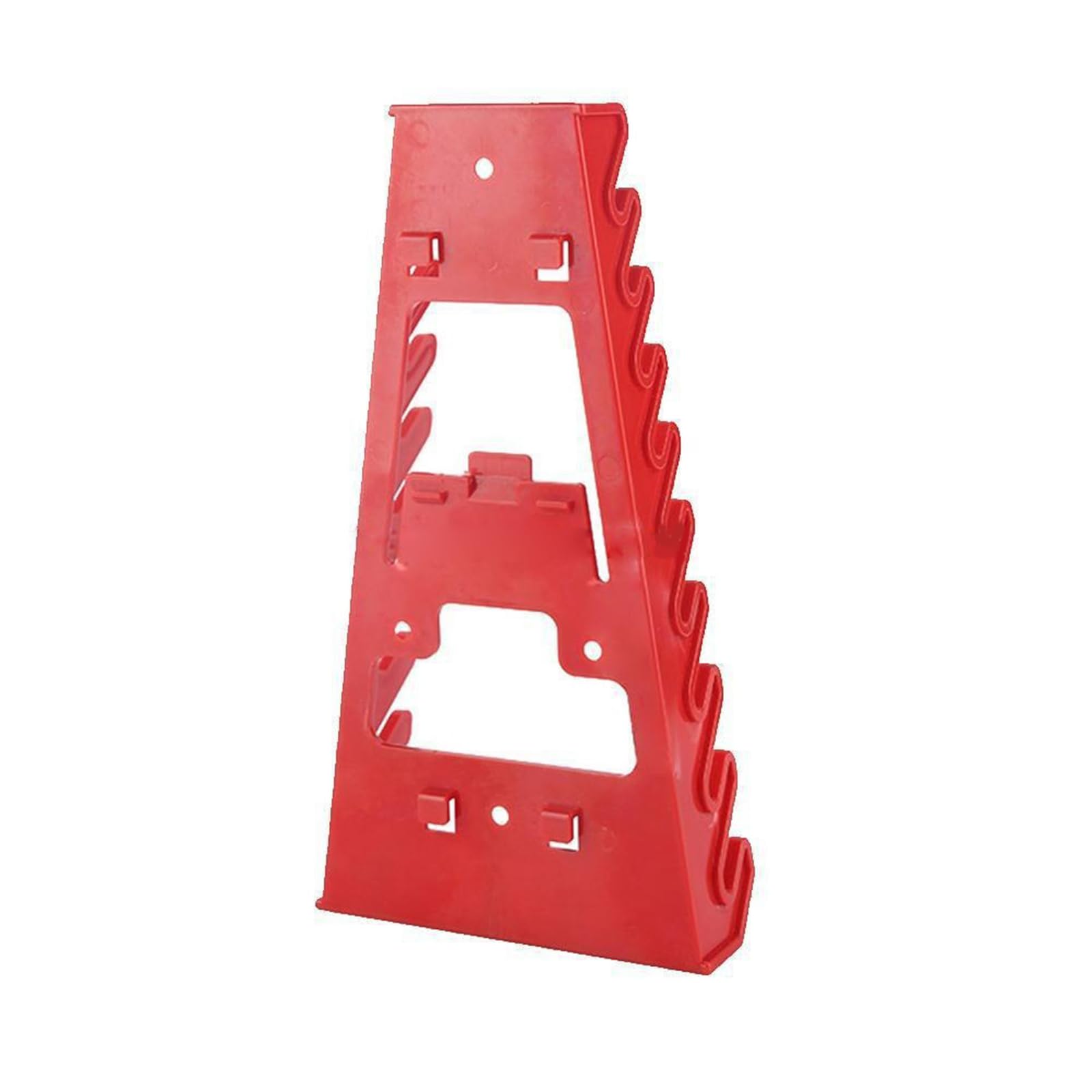 FROMCEO Wall Mount Wrench Holder Storage Rack Tool Organizers Tray for Garage Home Management Easy Installation Wrench Rack for Storage