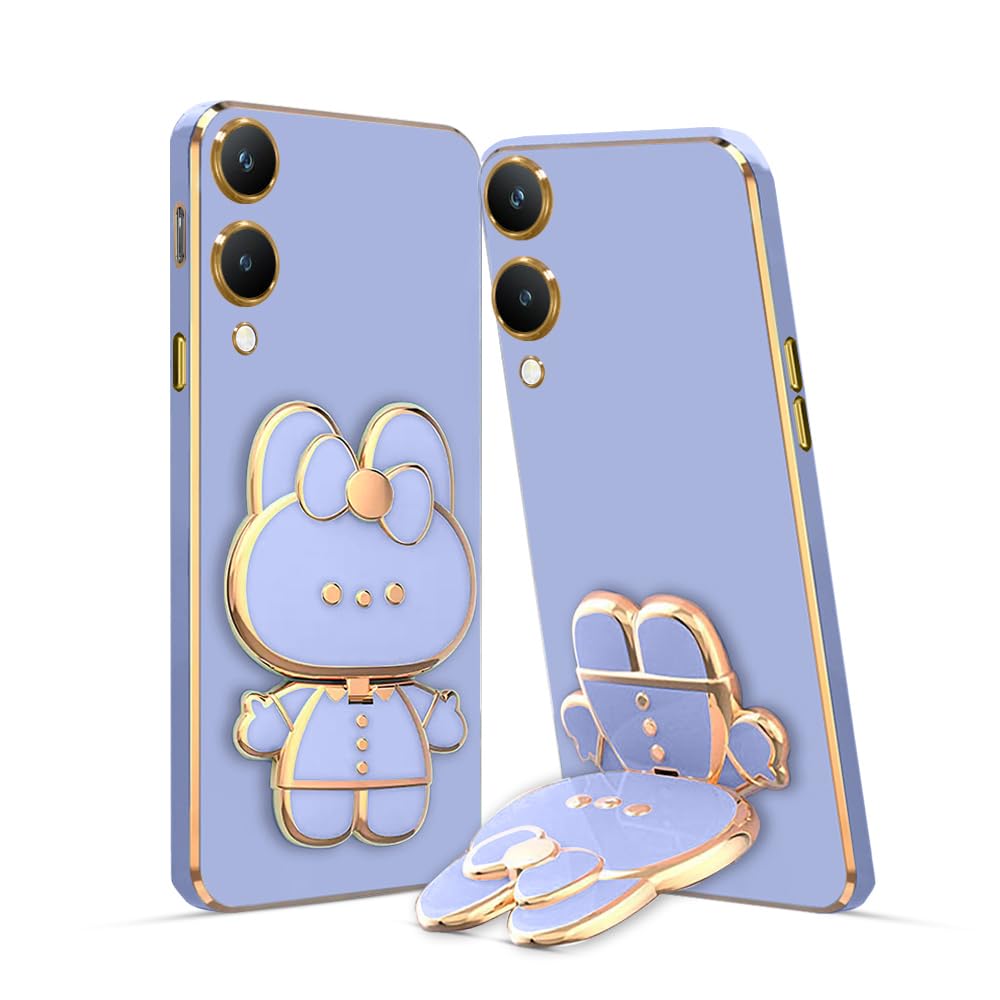 KARWAN® 3D Cat Back Case and Cover with Stand Compatible for Vivo Y28 | Stand and Mirror | Camera Protection | Electroplated | Folding Stand -Blue (B0D3PZGZTC) Amazon Price History, Amazon Price Tracker