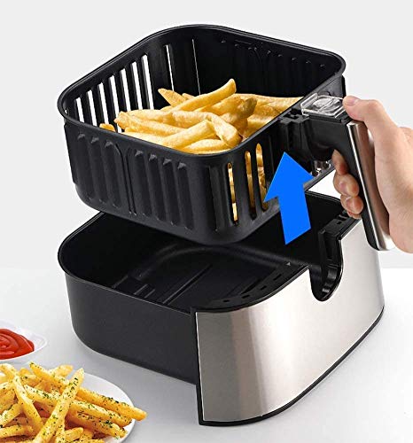 Hälsosam Air Fryer 3,5L med LCD-skärm och 1500W Effekt