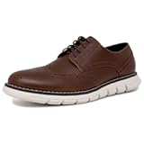 Men's Knit Dress Oxford Dress Sneakers: Breathable, Stylish, Lightweight & Comfortable - Ideal for Business or Walking