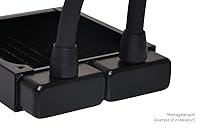 Vista 5 de Alphacool HF compresión TPV - 12.7/0.299 in recto - negro (17637)