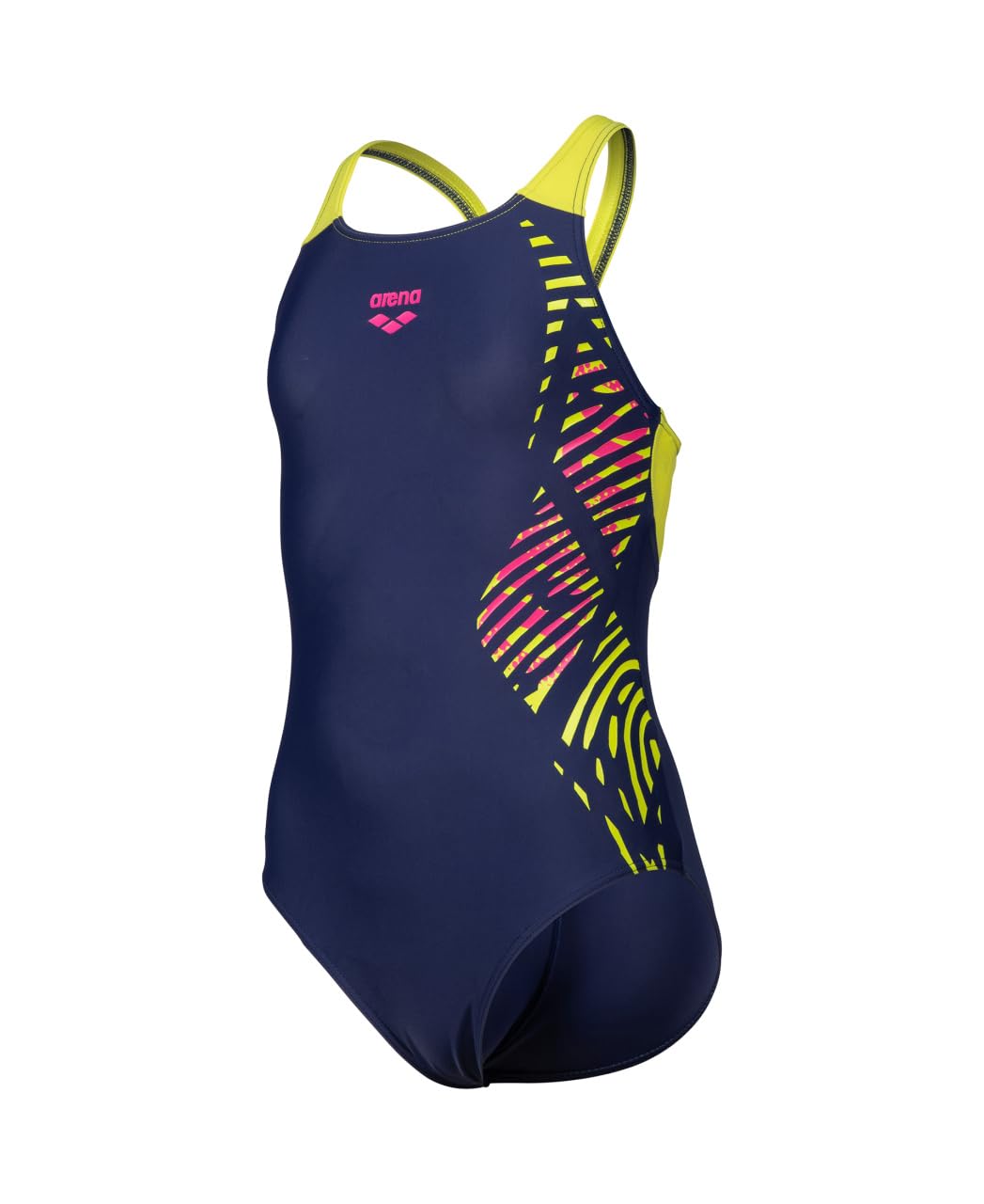 ARENA Girl'S Vortex Swimsuit V Back Traje de baño de una Pieza Niñas (Pack de 1)