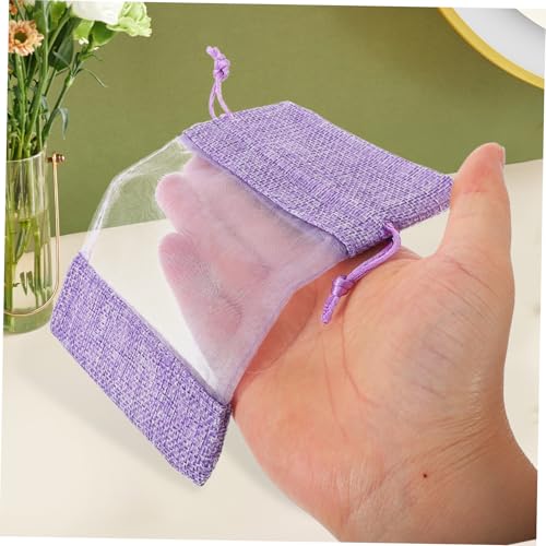 Ciieeo 10pcs Bolsas de Saco Vacías para Flores Secas miniatura 6