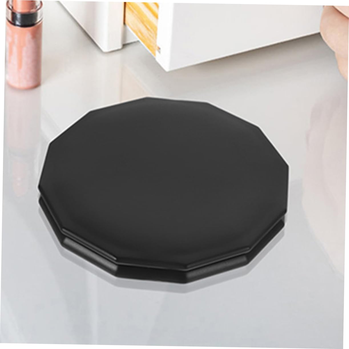 Healeved 3piezas Espejo Plegable para Maquillaje Espejo De Doble Cara Portátil para Mujeres para Retocar Cualquier
