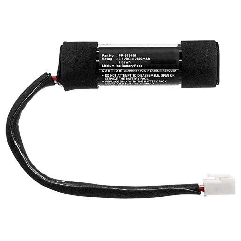 2600mAh PR-633496 Battery Replacement Compatible with Harman Kardon Onyx Studio 3 Wireless Bluetooth Speaker