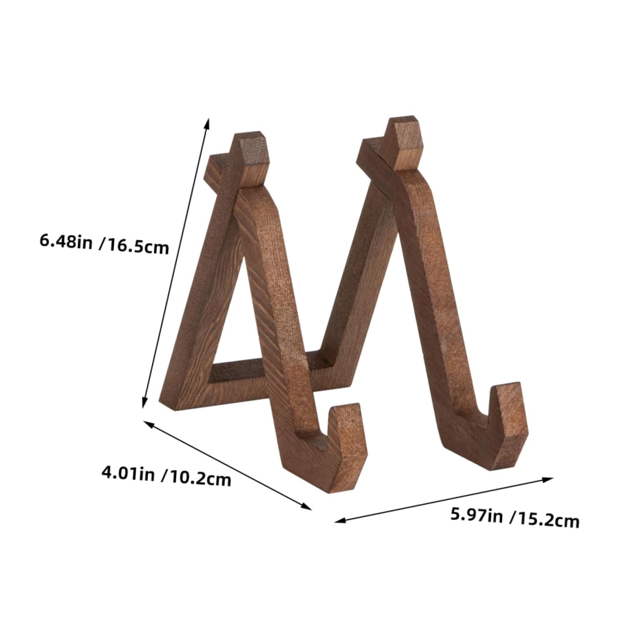 ABOOFAN Wooden Recipe Holder Stand Book Rack for Display Kitchen Stand Book Rack Kitchen Counter