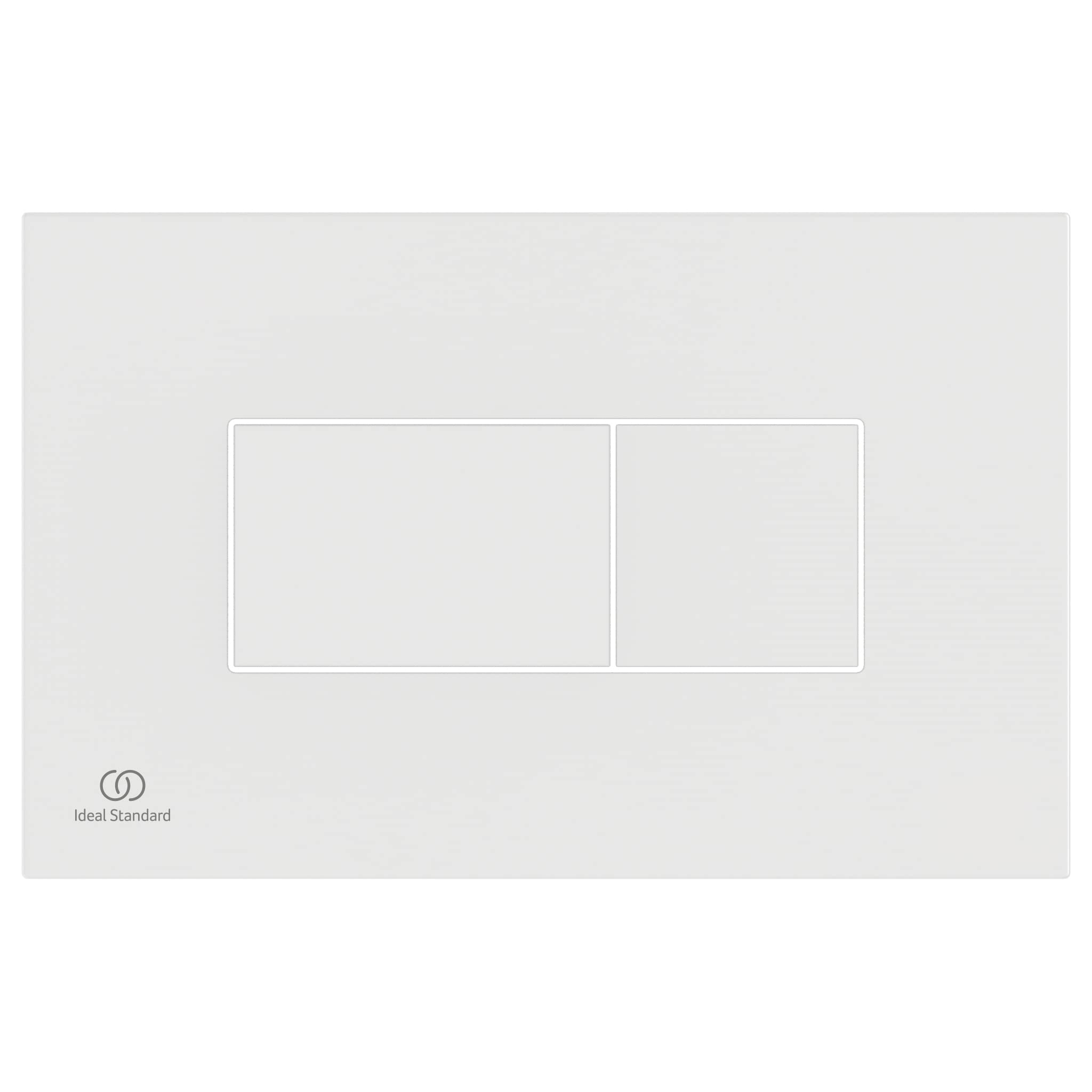 Ideal Standard Solea P2 - Placa neumática para inodoro R0110AC, color blanco