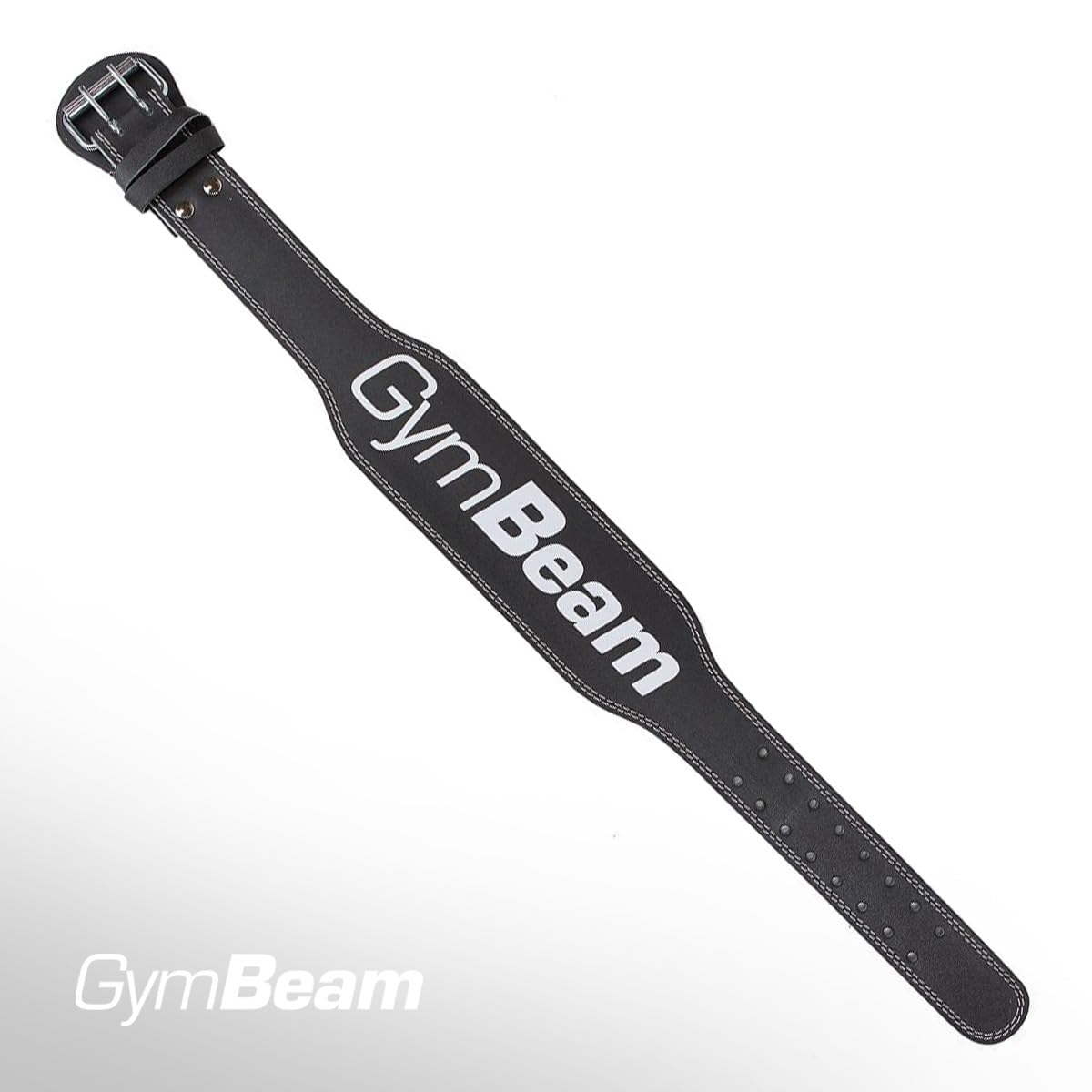 GymBeam Cintura da Palestra Ronnie, Cintura da Palestra per Uomo, Cintura da Powerlifting, Realizzata in Pelle Flessibile, Resistente e Durevole, Imbottita in Gommapiuma