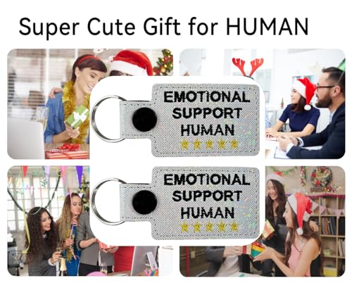 PHAWNGU Coworker Gifts: Emotional Support Keychain for Work Bestie & Christmas - Image 4