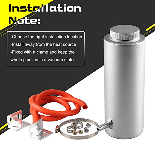 RYANSTAR Universal car Radiator Coolant Tank 800ml Coolant Expansion