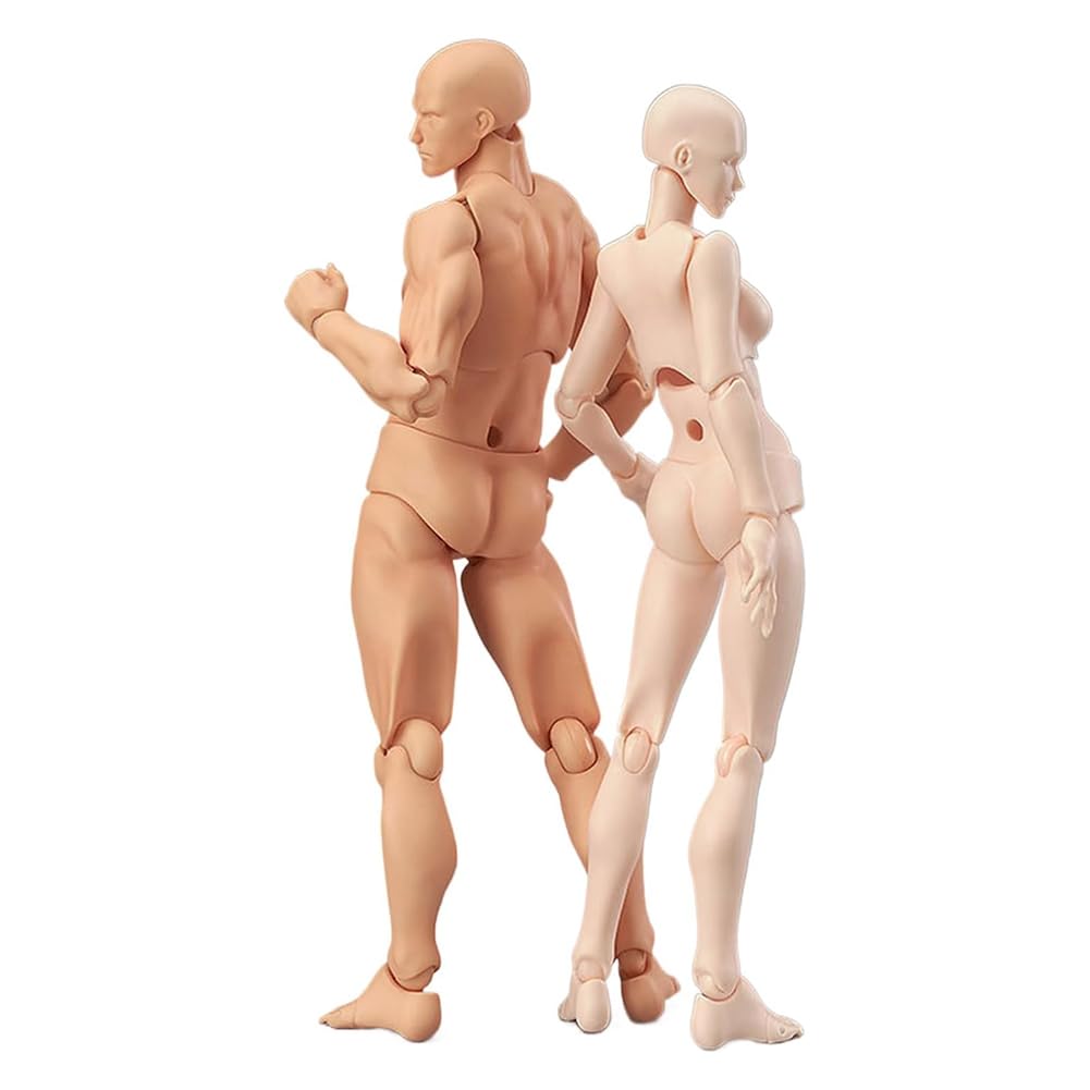 Modello Piccola Figura per Disegno per Artisti, Figura di Animazione per Schizzare