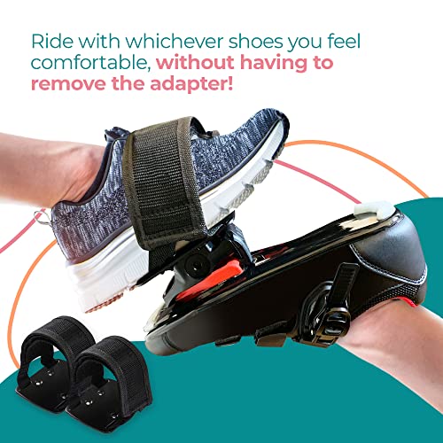 SELINA Toe Cages Compatible with The Peloton Bike - Toe Clips Bike Pedals for Peloton Bike and Bike Plus - Use Regular Shoes - Shoe Cage for Peloton Pedal Converter - Ride with Sneakers - Image 3
