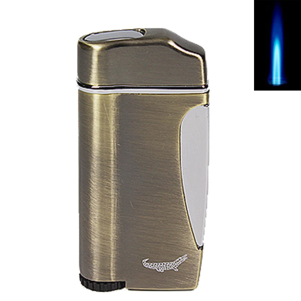 2x Sturmfeuerzeug Mit Deckel - Jetflamme, Nachfüllbar, Ideal Zum Flambieren