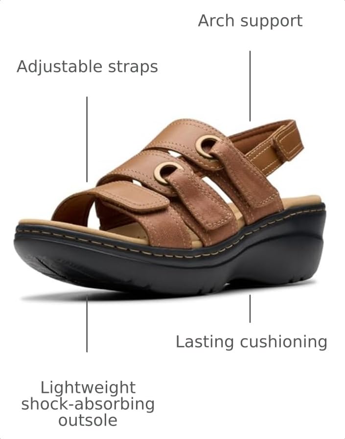 Image of Clarks womens Merliah 2 Bali | Casual Sandals